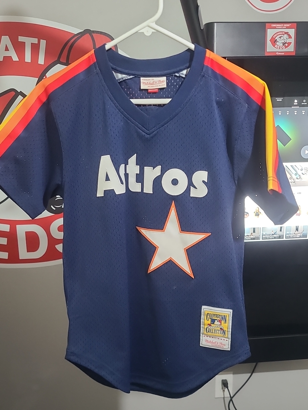 Nolan Ryan Jersey Sz S